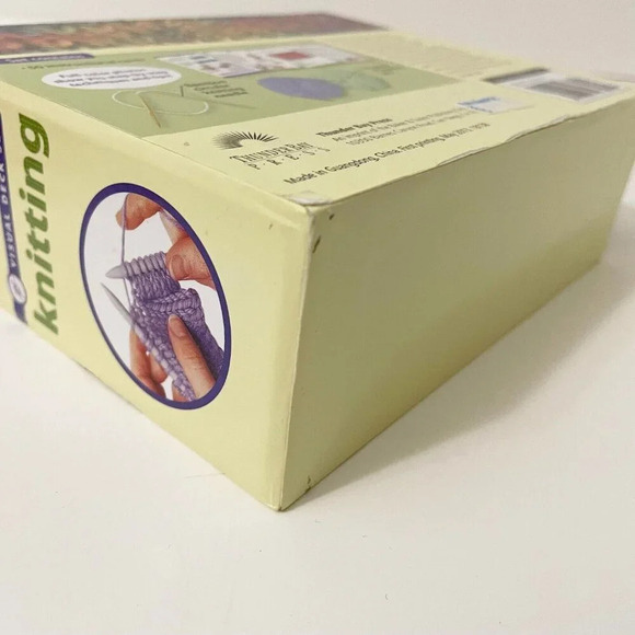 Visual Deck  Set Knitting Thunder Bay Press Knitting Kit - Picture 8 of 15